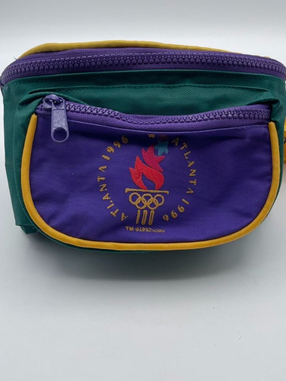 Vintage Atlanta 1996 Olympics Avon Fanny Pack with Water Bottle Carrier